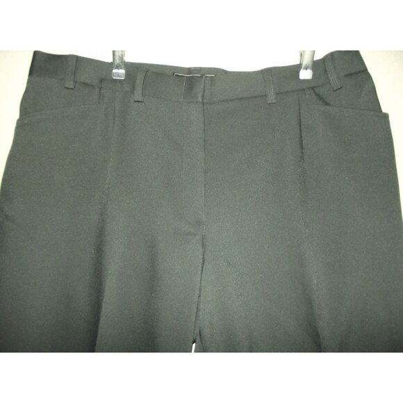oobe Pants Womens Plus Size 32 x 30" Gray Flat Front straight leg Uniform Work - Picture 2 of 9